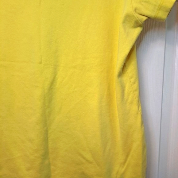 FUBU Y2K Yellow Short Sleeved Logo Tee Size XL - Picture 6 of 6